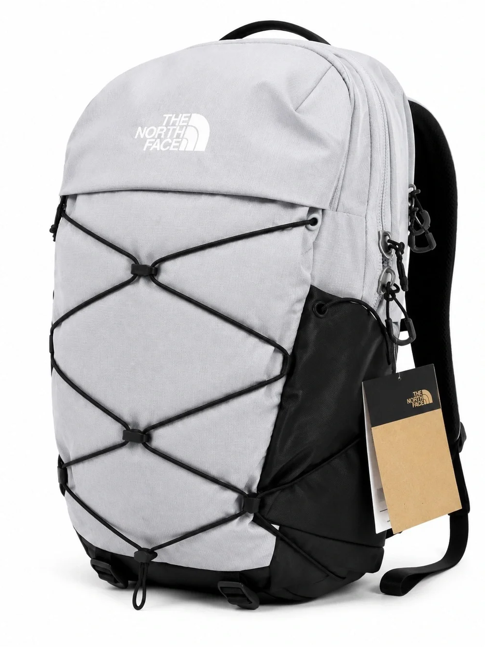 The North Face Borealis Backpack - Gray with Black Accents